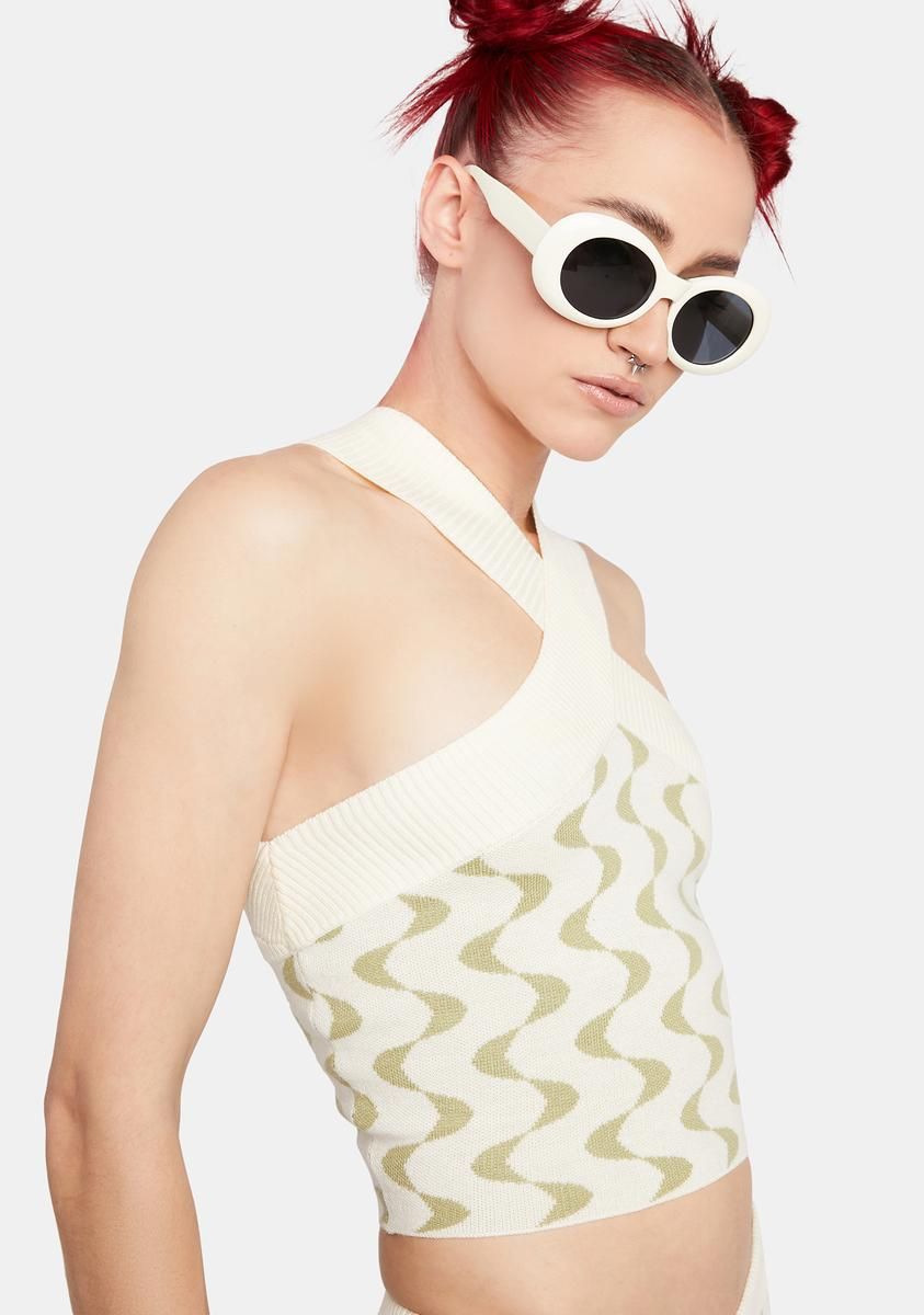 Match My Vibe Knit Top sold by Dolls Kill product image thumbnail 2