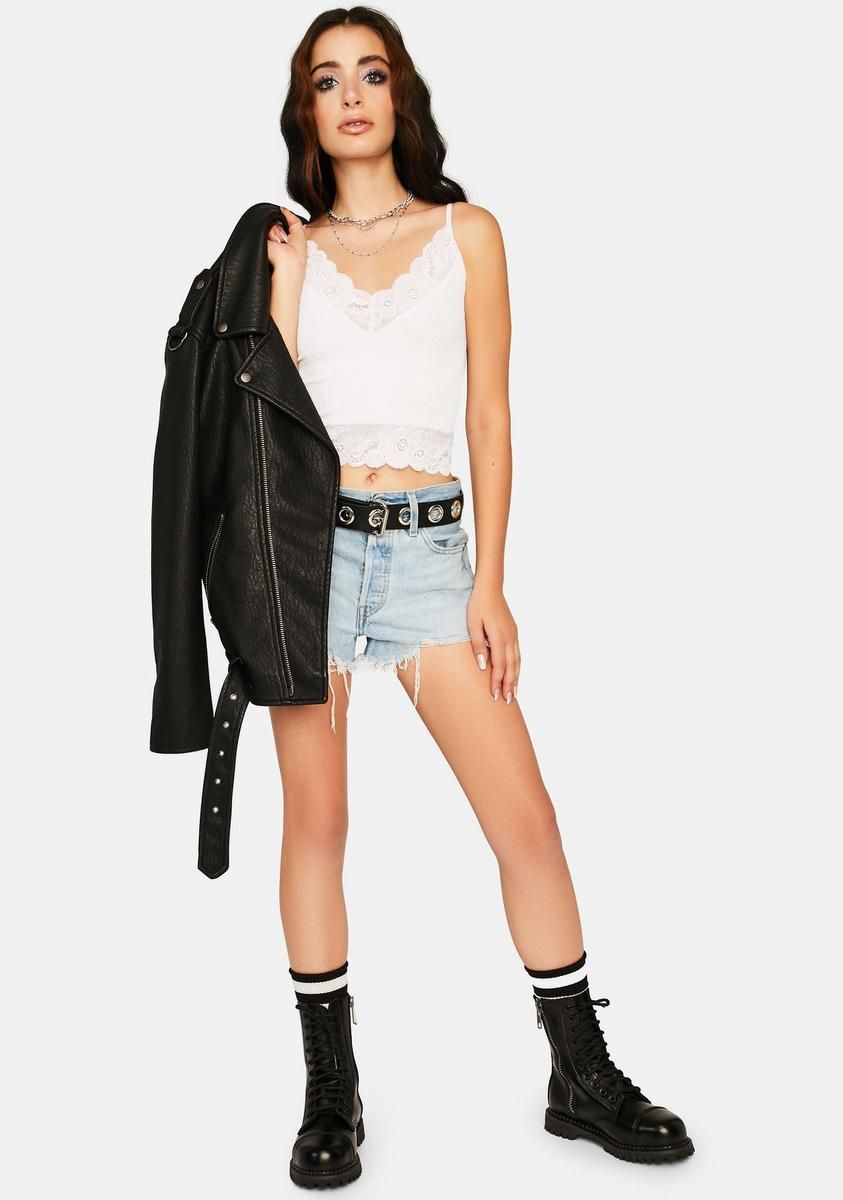 Angel Count On It Lace Tank Top sold by Dolls Kill product image thumbnail 3