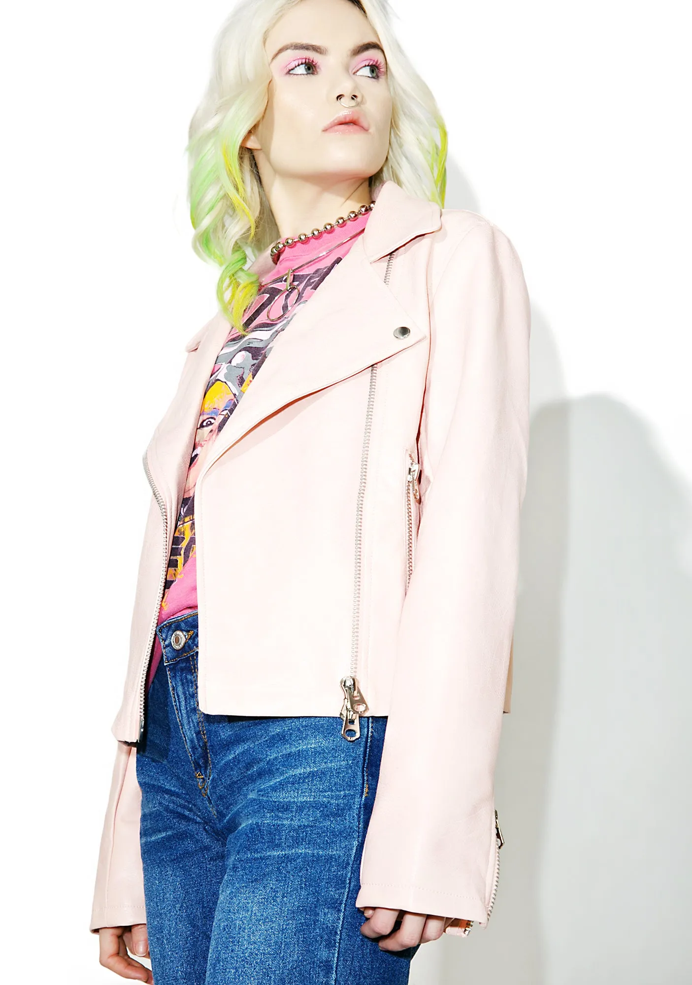 Dream Lover Moto Jacket sold by Dolls Kill product image thumbnail 3