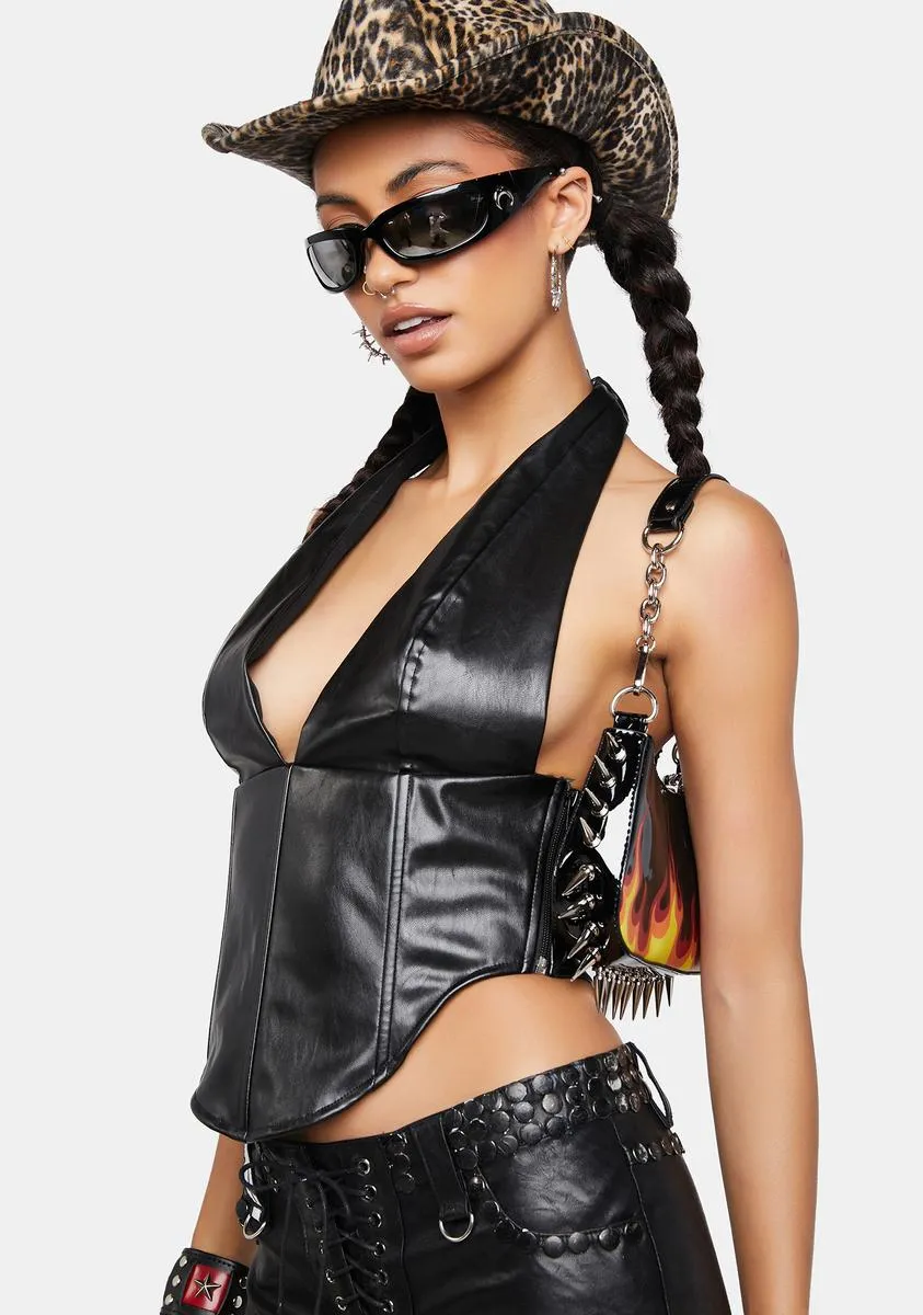 Late Love Gamble Halter Top sold by Dolls Kill product image thumbnail 2