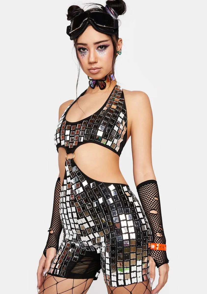 Molly Mirror Unitard sold by Dolls Kill product image thumbnail 2