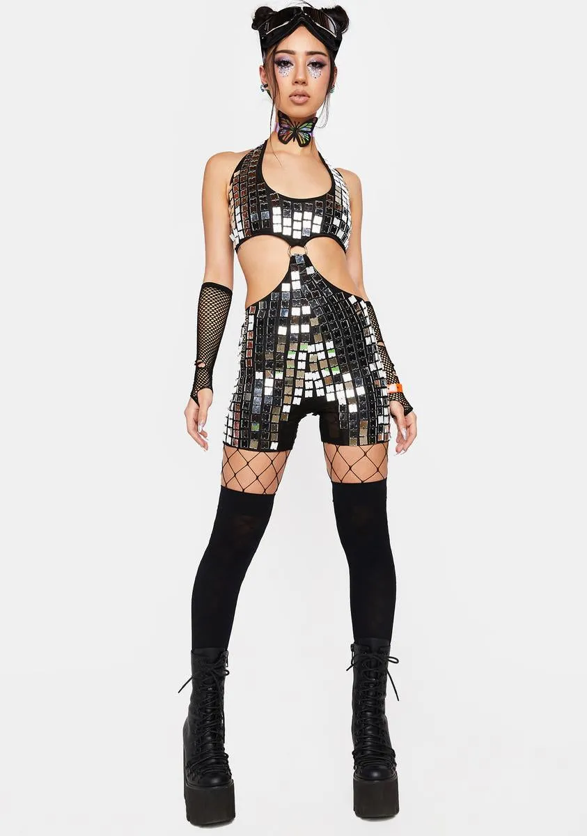 Molly Mirror Unitard sold by Dolls Kill product image thumbnail 3