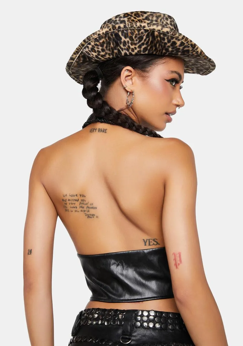 Late Love Gamble Halter Top sold by Dolls Kill product image thumbnail 4