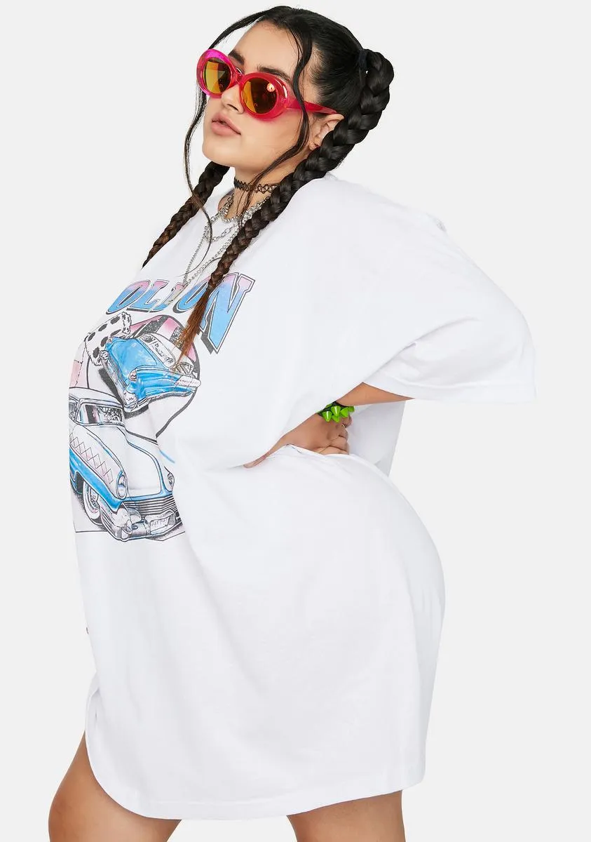 Plus On A Roll Graphic Tee sold by Dolls Kill product image thumbnail 2