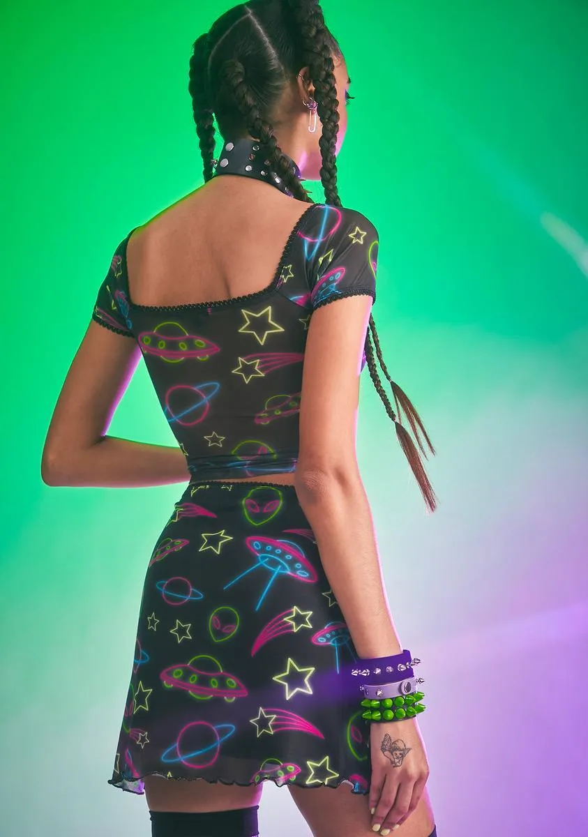 Ruled By Venus Mini Skirt sold by Dolls Kill product image thumbnail 4