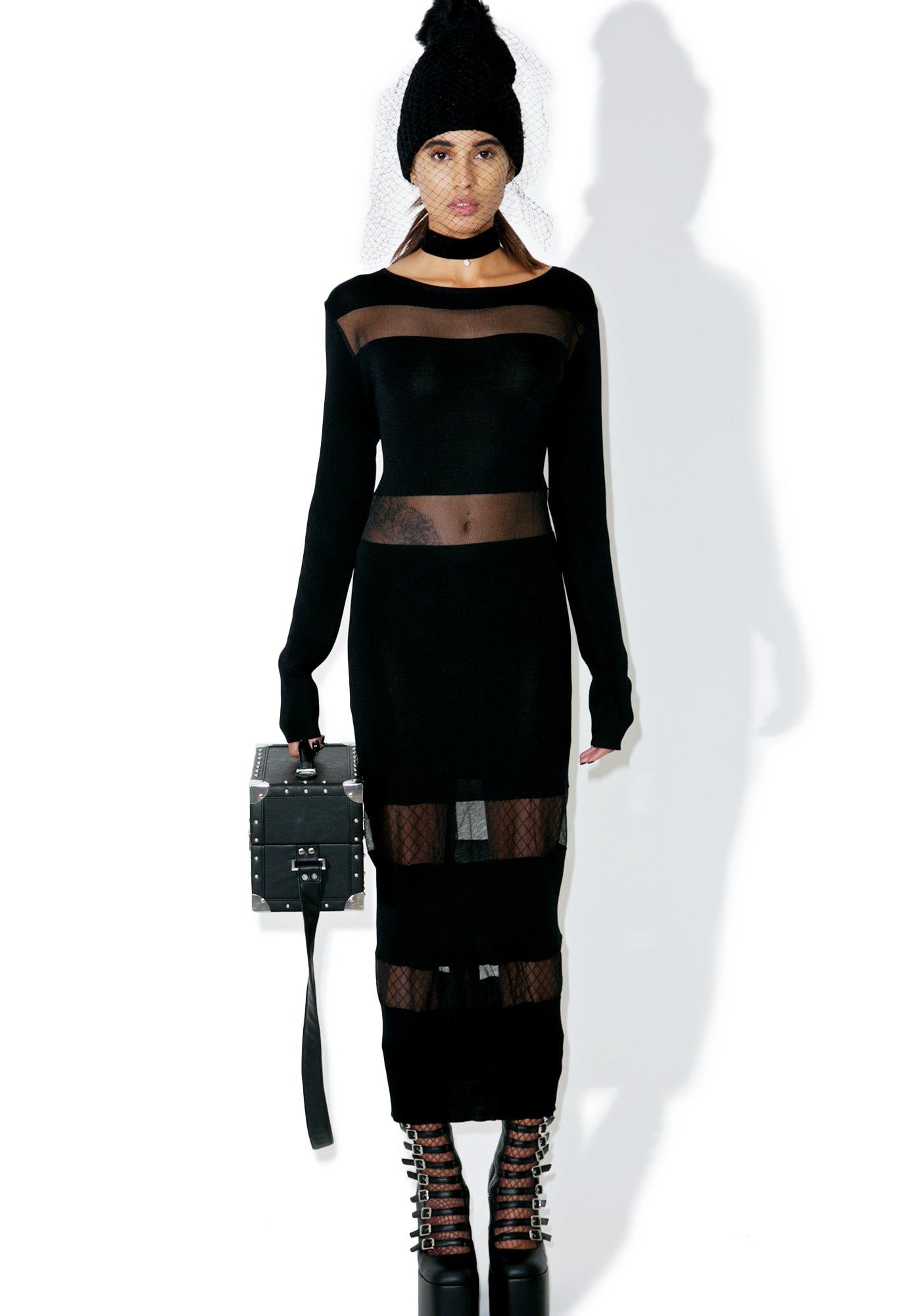 Afterlife Cut-Out Maxi sold by Dolls Kill product image thumbnail 5
