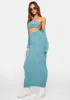 Teal At The After Party Skirt Set sold by Dolls Kill
