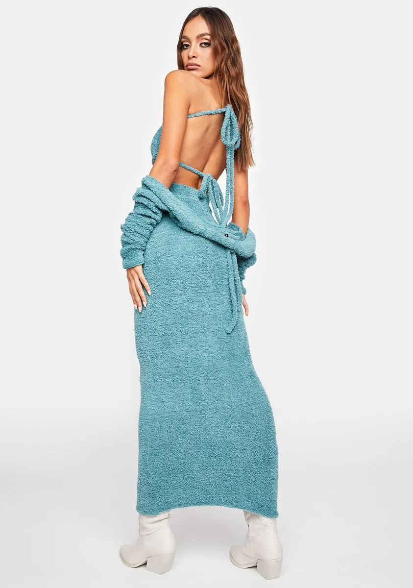 Teal At The After Party Skirt Set sold by Dolls Kill product image thumbnail 4