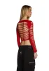 Alternative Spells Long Sleeve Top - Red sold by Dolls Kill