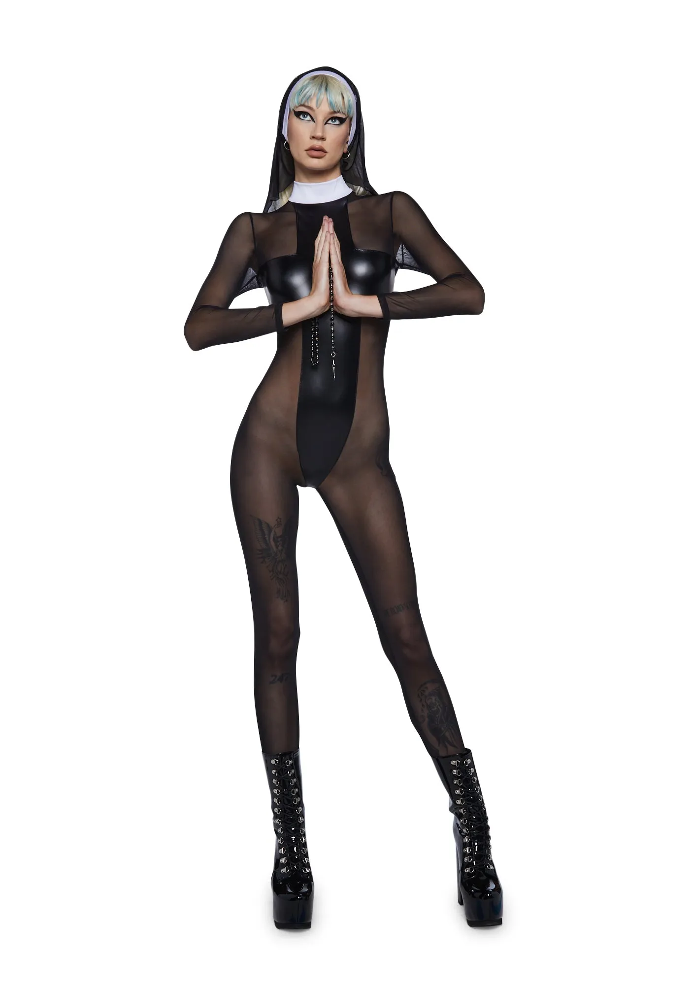 Sinful Sister Costume Set sold by Dolls Kill product image thumbnail 2