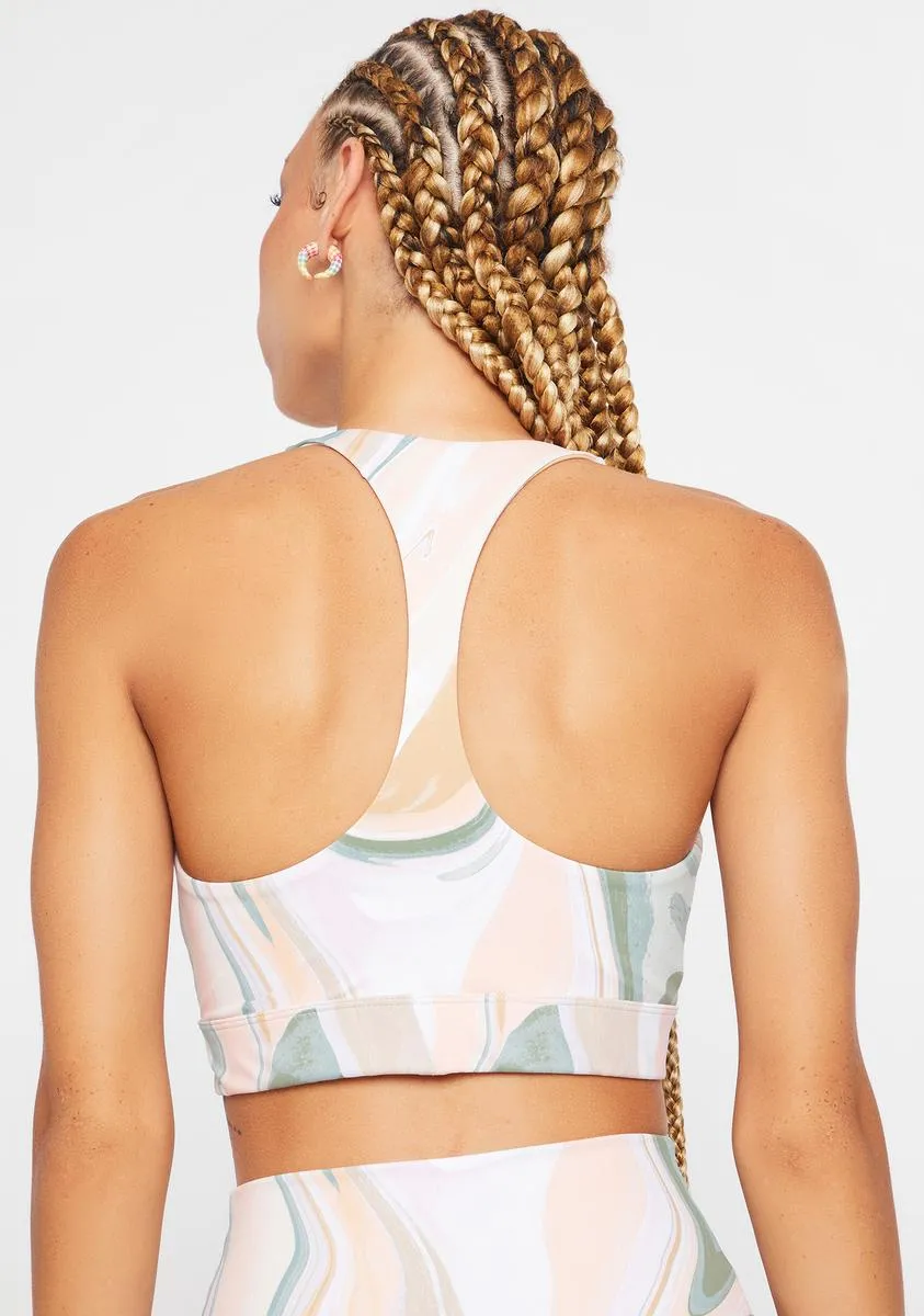 Marble Twist Sports Bra sold by Dolls Kill product image thumbnail 4
