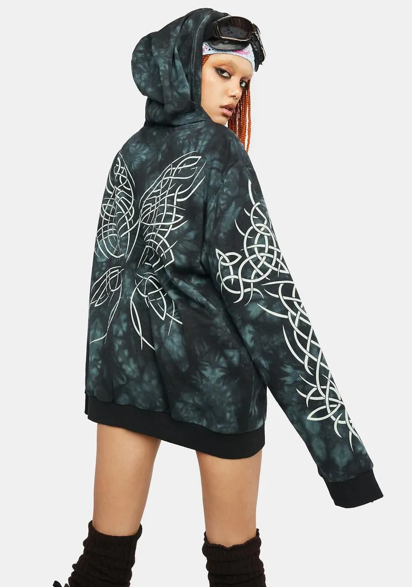 Pixies And Potions Tie Dye Hoodie sold by Dolls Kill product image thumbnail 4