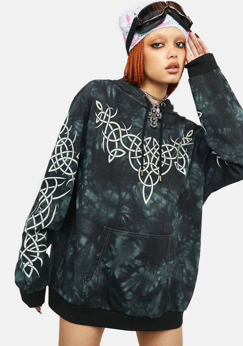 Pixies And Potions Tie Dye Hoodie sold by Dolls Kill