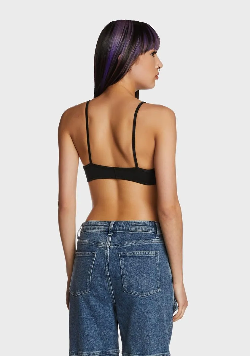 Weed Leaf Bralette sold by Dolls Kill product image thumbnail 5