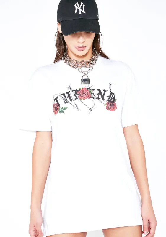 Barbed T-Shirt sold by Dolls Kill
