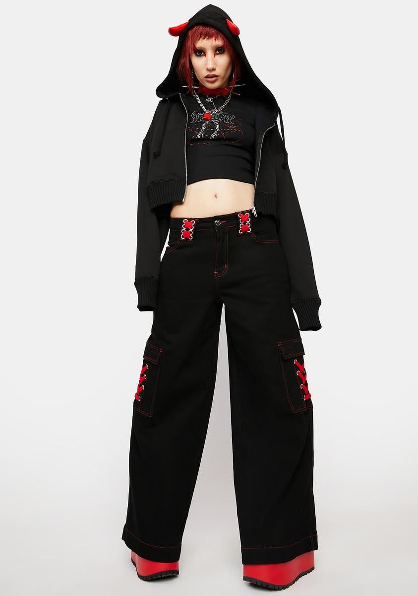 Do My Bidding Cargo Pants sold by Dolls Kill product image thumbnail 3