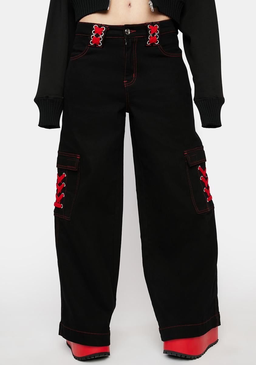 Do My Bidding Cargo Pants sold by Dolls Kill