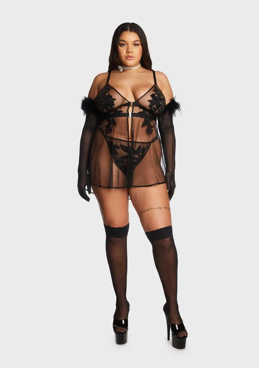 Plus Cornelia Mesh Thong sold by Dolls Kill product image thumbnail 5