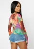 Summer Abstract Kona Tie Dye Top sold by Dolls Kill