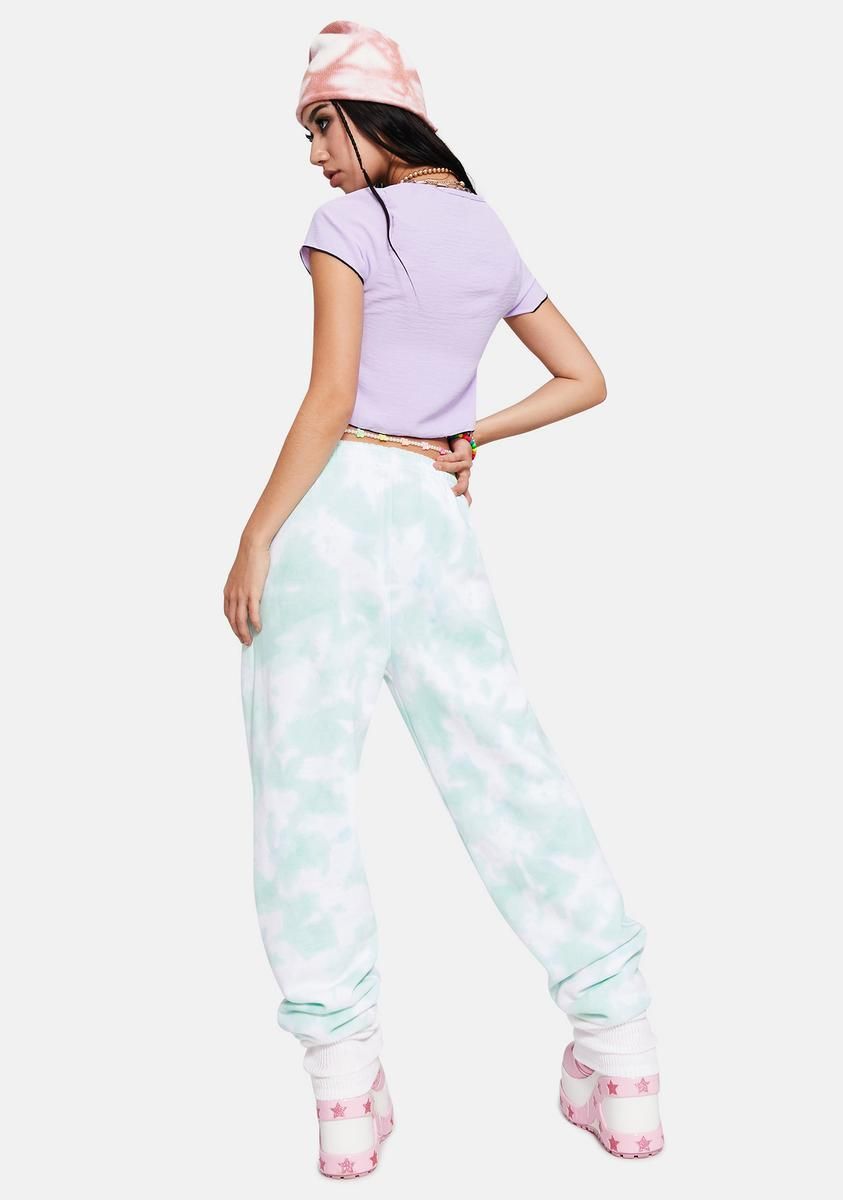 Two Cute Bears Tie Dye Joggers sold by Dolls Kill product image thumbnail 4