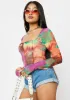 Summer Abstract Kona Tie Dye Top sold by Dolls Kill