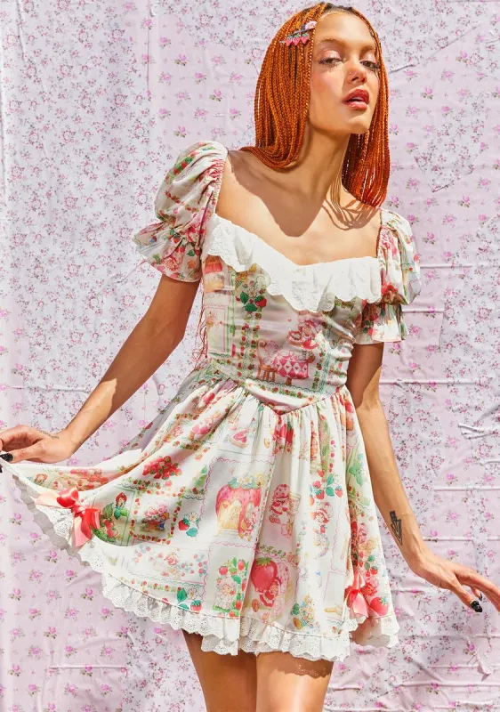 Tea For Two Mini Dress sold by Dolls Kill