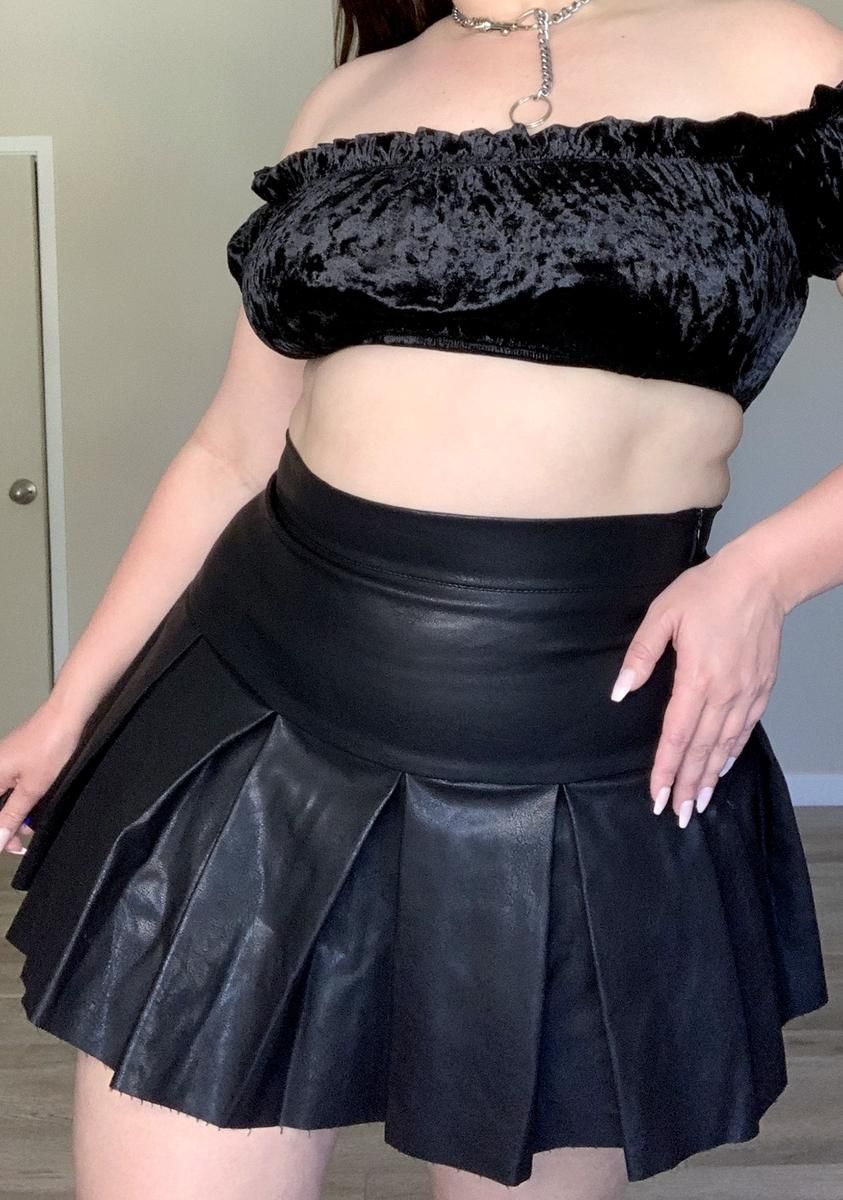 Wild Cheap Thrills Pleated Skirt sold by Dolls Kill
