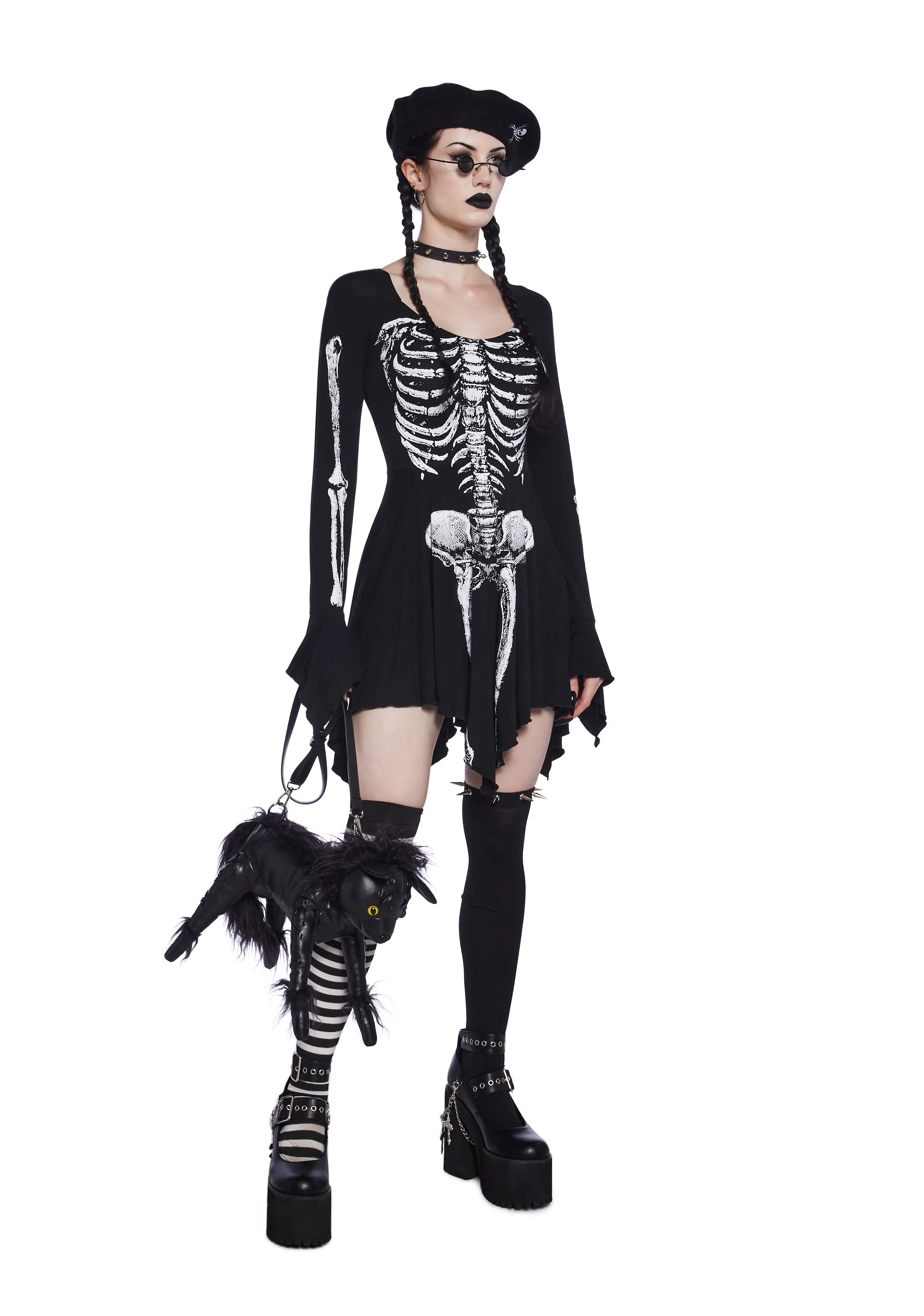 Midnight Haunt Mini Dress sold by Dolls Kill product image thumbnail 2
