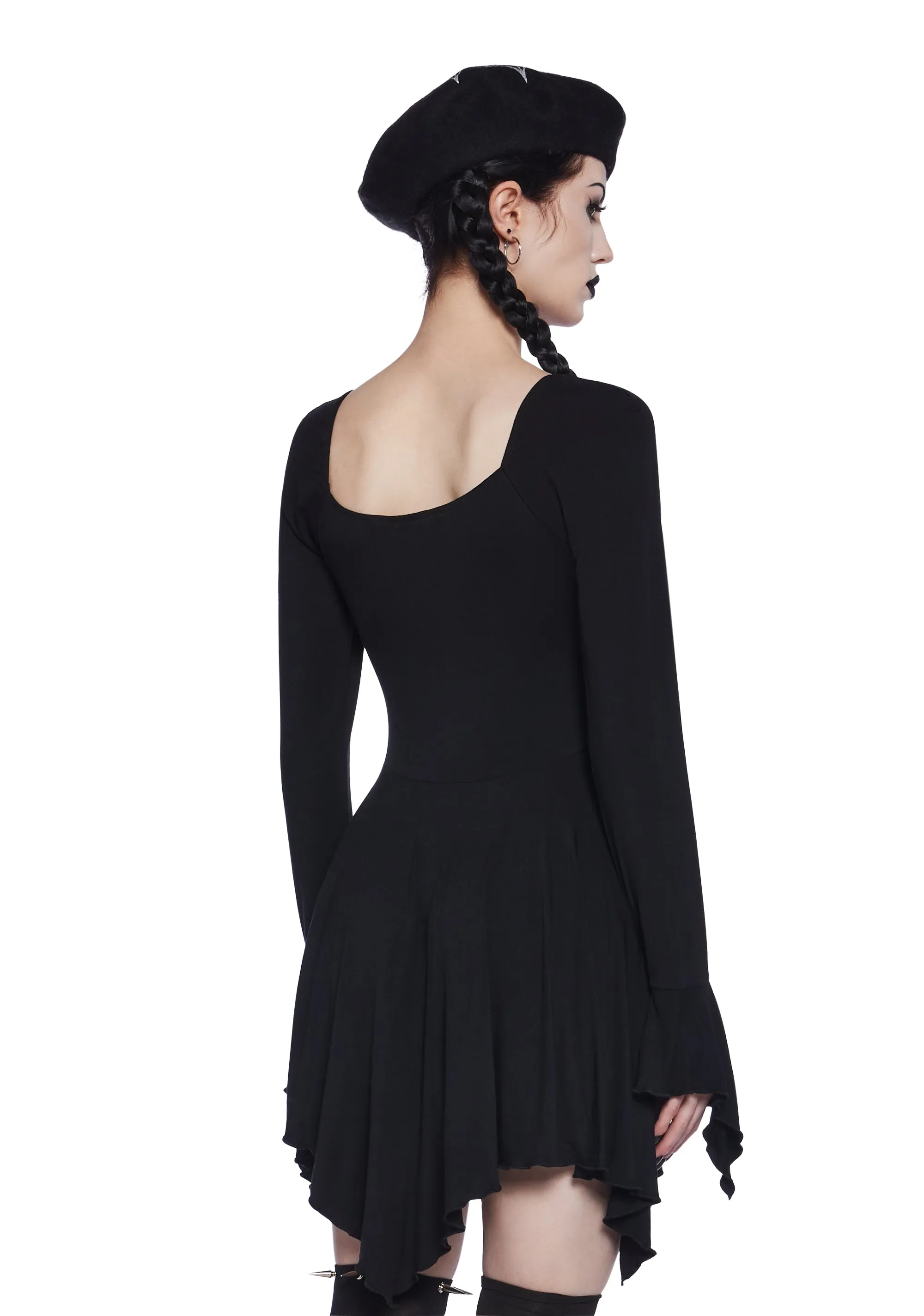 Midnight Haunt Mini Dress sold by Dolls Kill product image thumbnail 4
