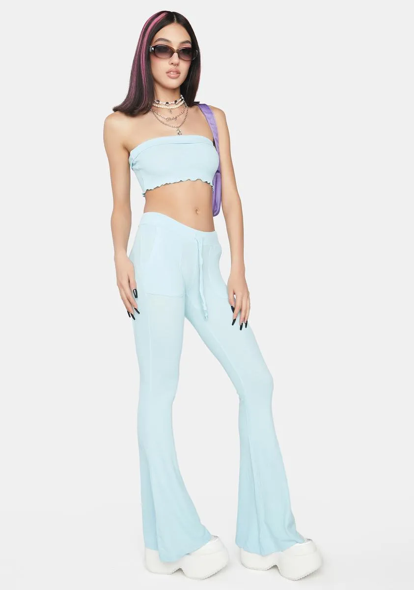 Sky Just Chillin' Pants Set sold by Dolls Kill product image thumbnail 2
