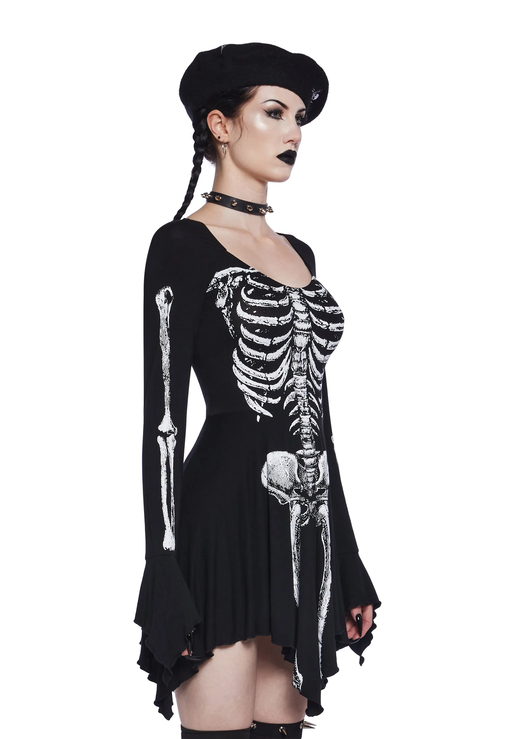Midnight Haunt Mini Dress sold by Dolls Kill product image thumbnail 3