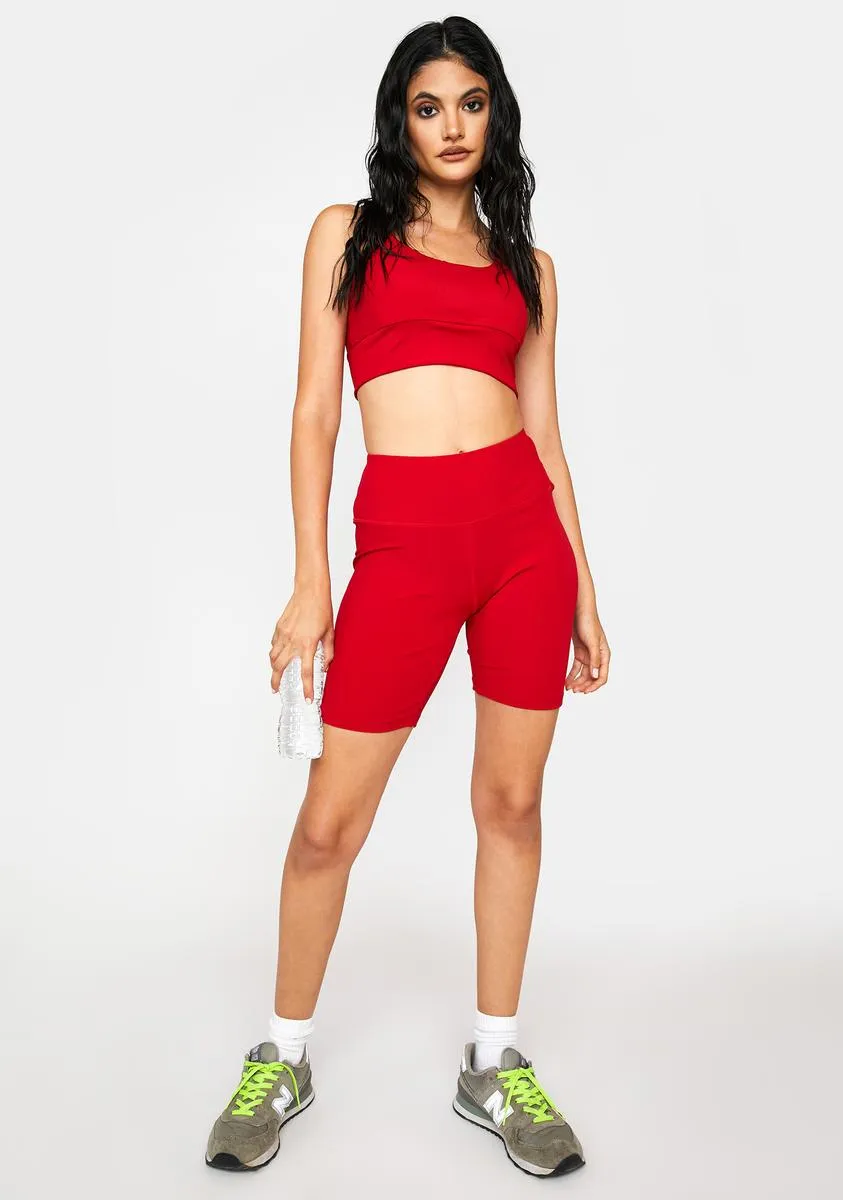 Glow Sweat Sports Bra sold by Dolls Kill product image thumbnail 3