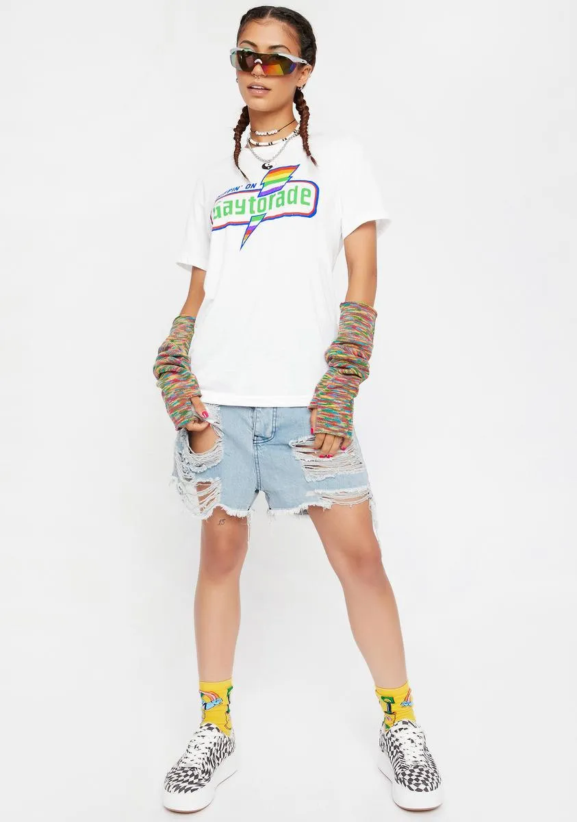 Sippin' On Gaytorade Graphic Tee sold by Dolls Kill product image thumbnail 3