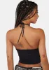 I Love Me Halter Crop Top sold by Dolls Kill