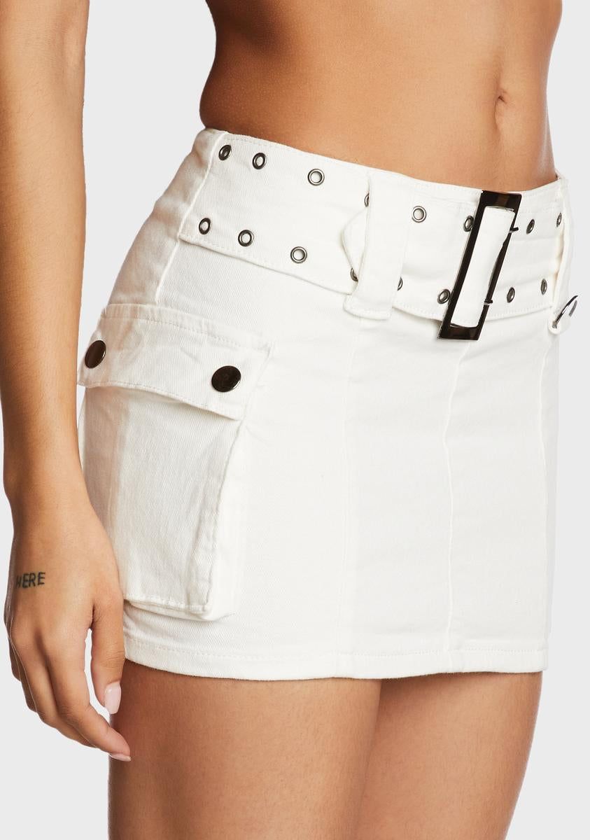 Roux Belted Mini Skirt sold by Dolls Kill product image thumbnail 2