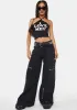 I Love Me Halter Crop Top sold by Dolls Kill