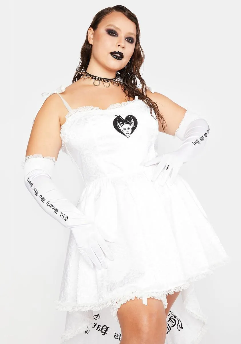 Plus Death Do Us Part Dress Set sold by Dolls Kill