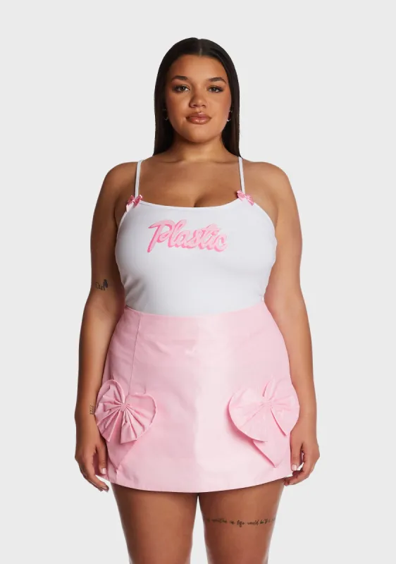 Plus Life Is Plastic Tank Top sold by Dolls Kill