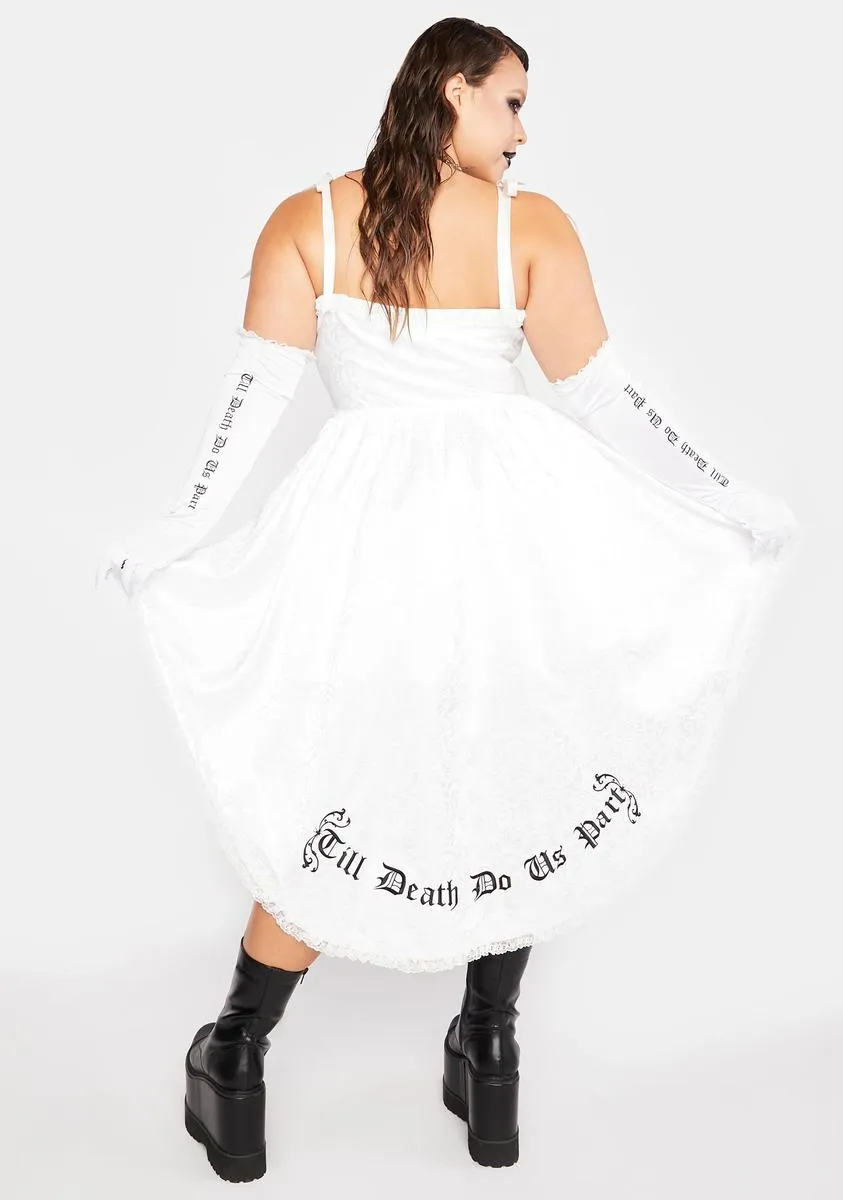 Plus Death Do Us Part Dress Set sold by Dolls Kill product image thumbnail 2