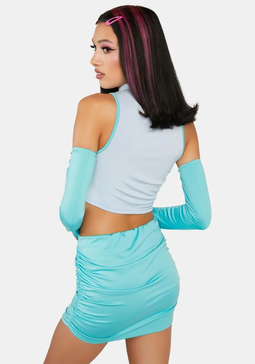 Space Girls Skirt Set sold by Dolls Kill product image thumbnail 4