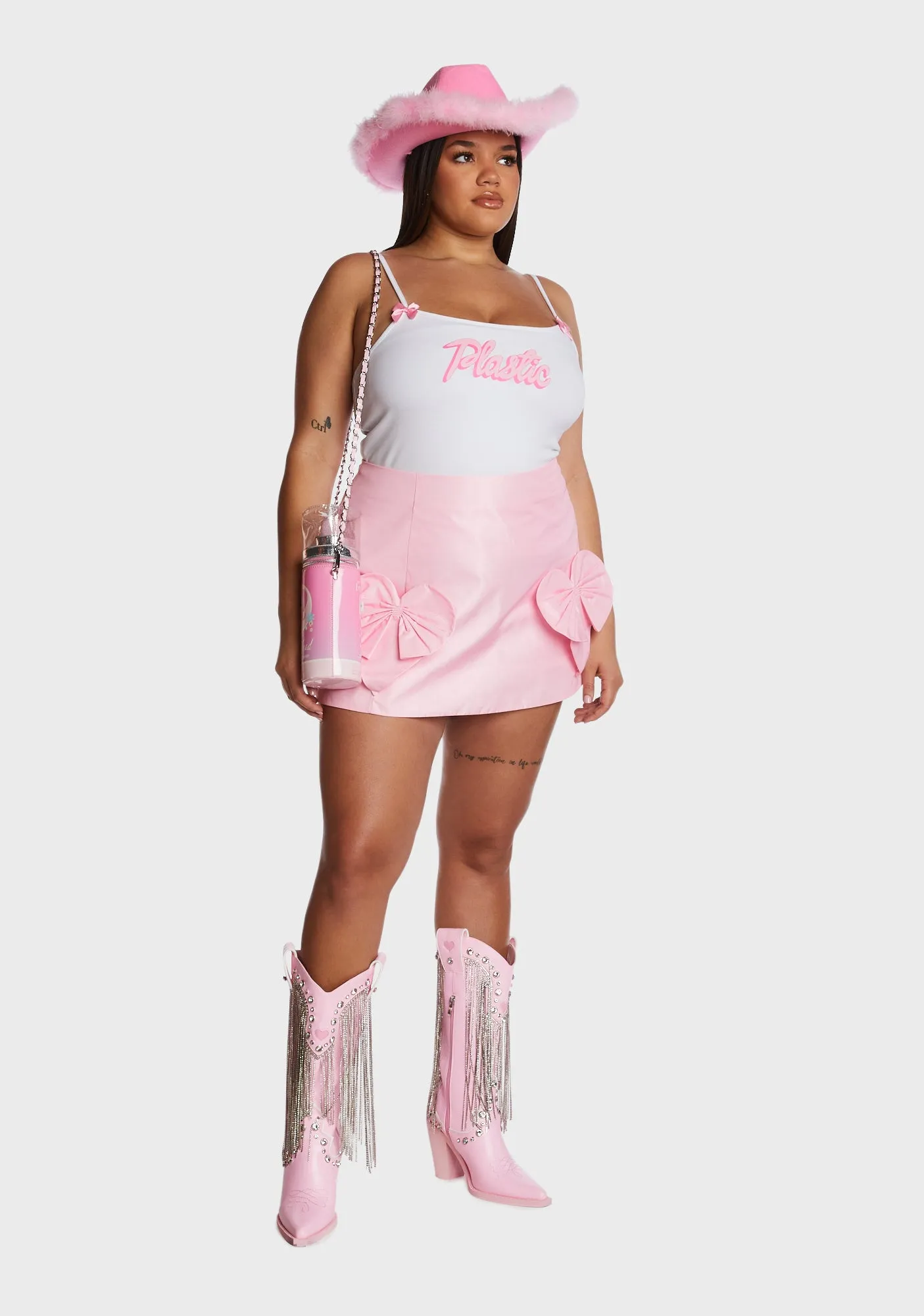 Plus Life Is Plastic Tank Top sold by Dolls Kill product image thumbnail 5