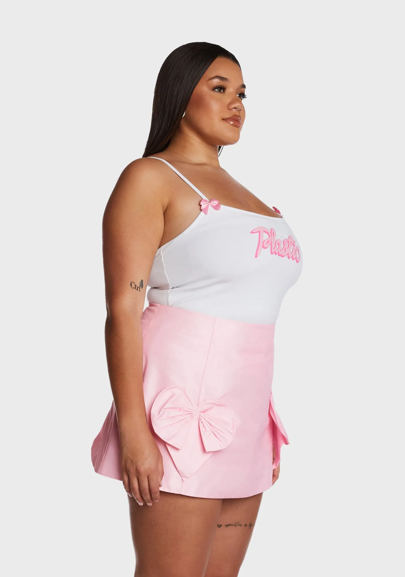 Plus Life Is Plastic Tank Top sold by Dolls Kill product image thumbnail 3