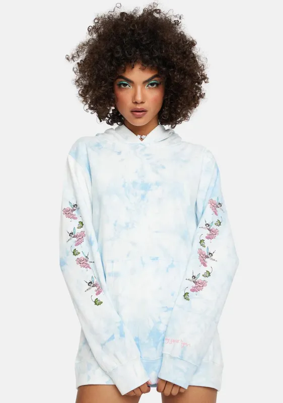 Fairy Garden Tie Dye Sweatshirt sold by Dolls Kill