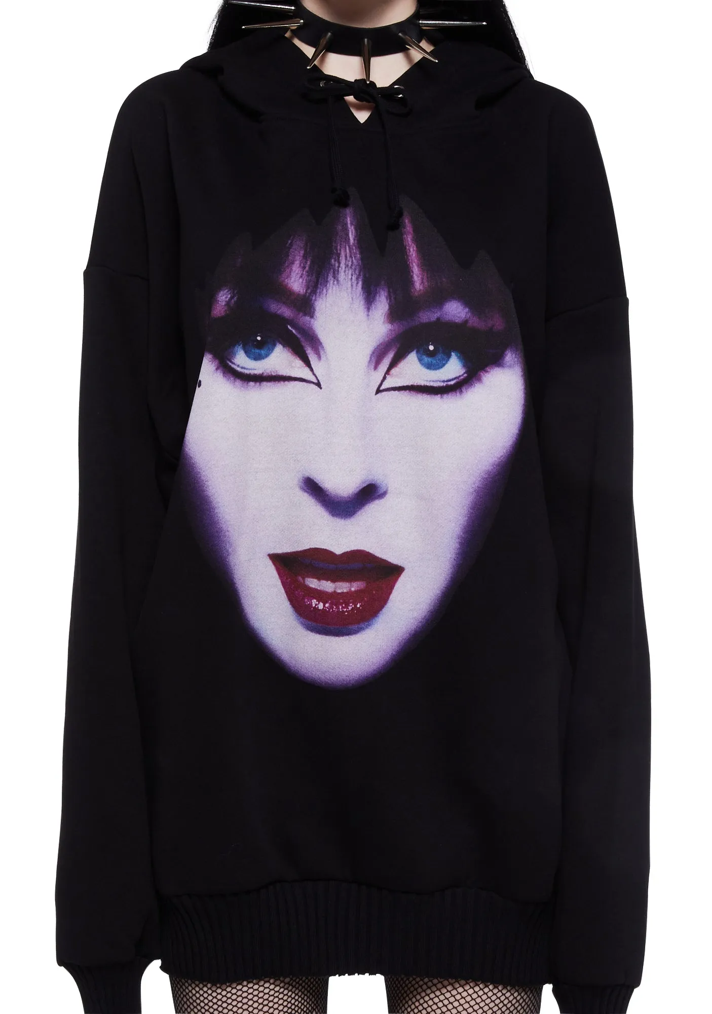 Up Close Oversized Hoodie sold by Dolls Kill product image thumbnail 5