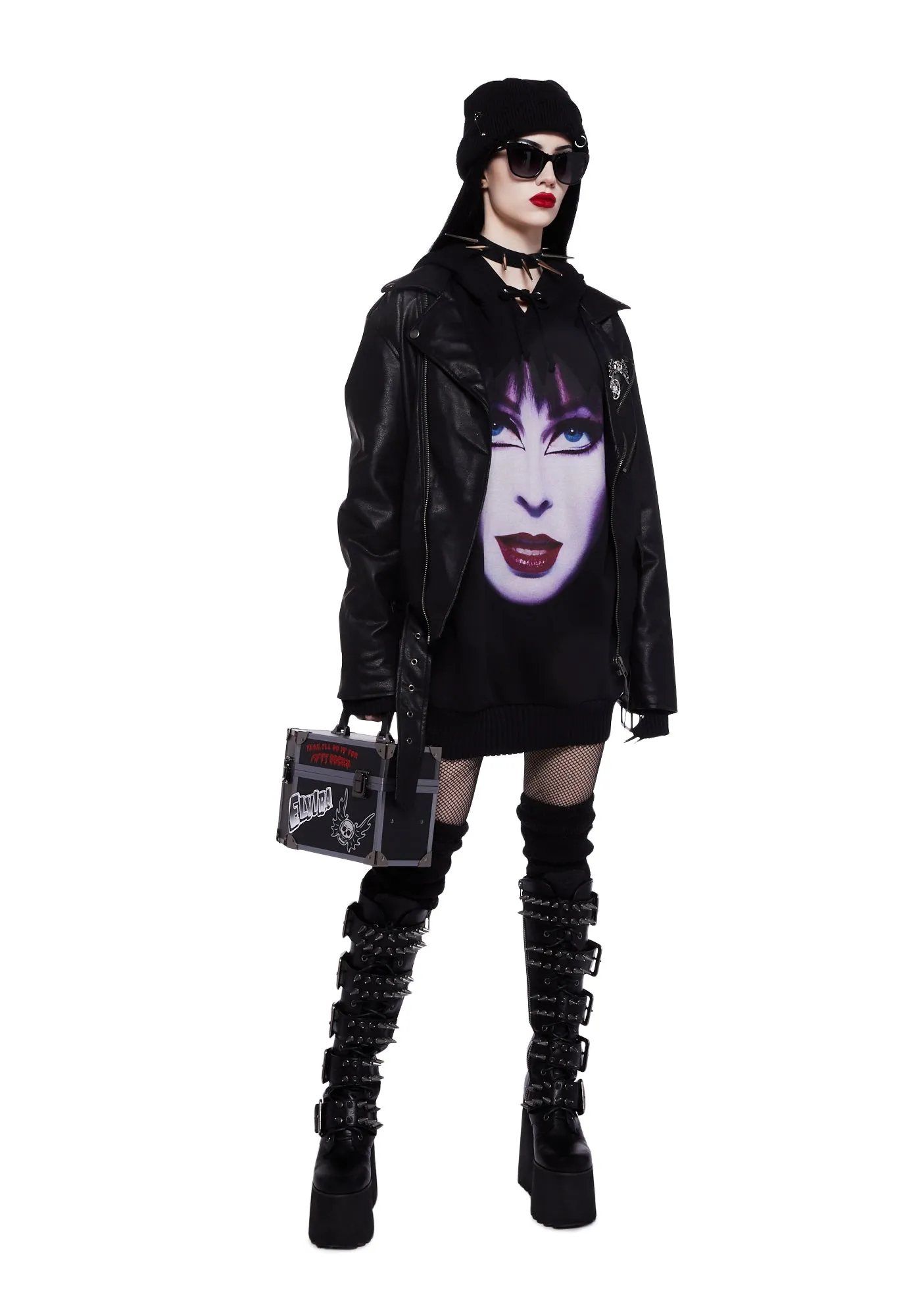 Up Close Oversized Hoodie sold by Dolls Kill product image thumbnail 2