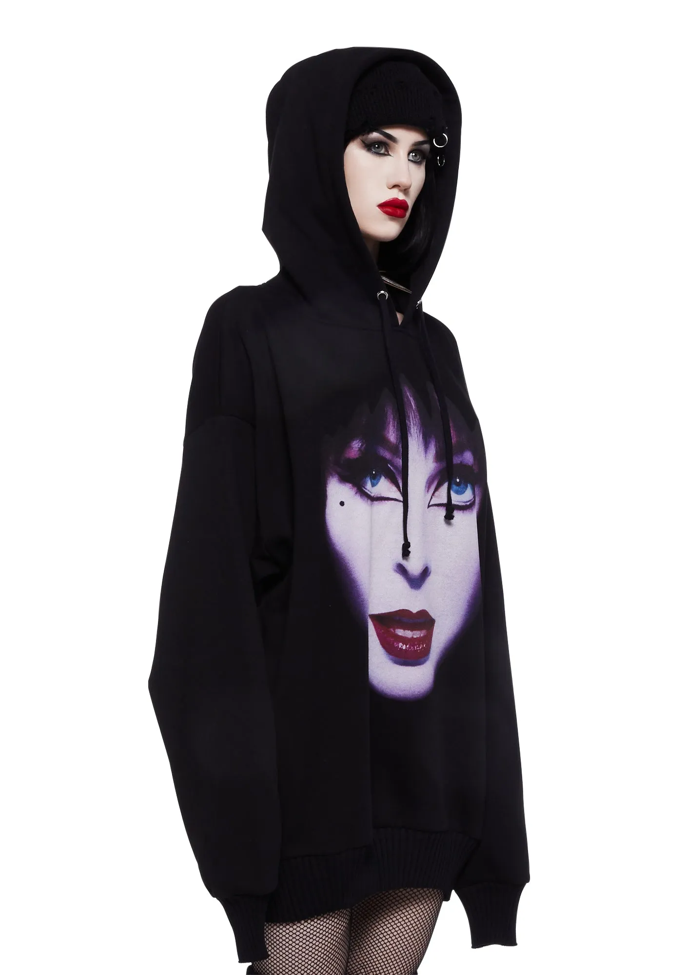 Up Close Oversized Hoodie sold by Dolls Kill product image thumbnail 3