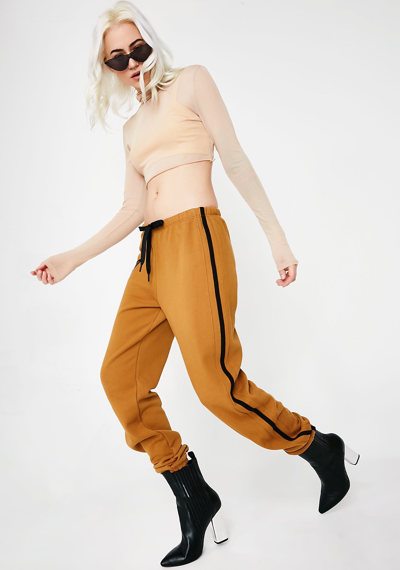 Boyfriend Track Sweatpants sold by Dolls Kill product image thumbnail 2