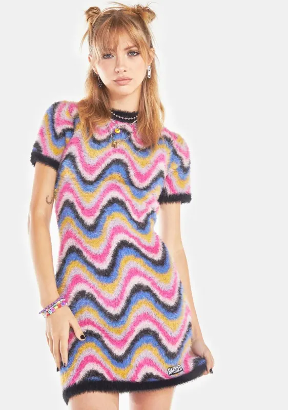 Blotter Knit Mini Dress sold by Dolls Kill