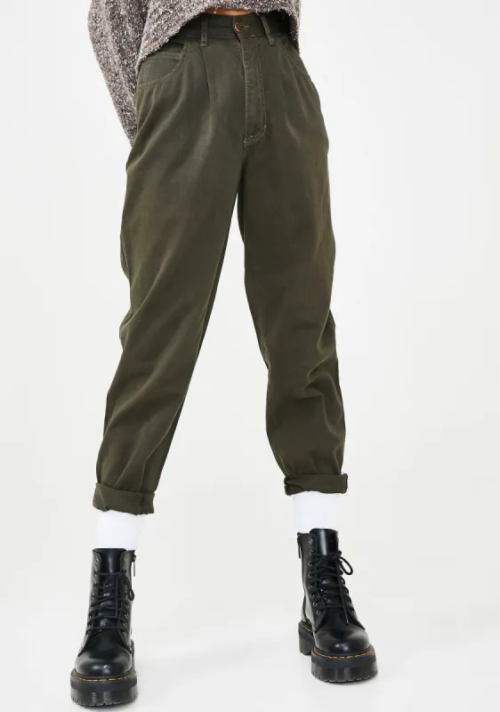 Vintage Straight Leg Pants sold by Dolls Kill