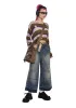 On The Metro Striped Sweater sold by Dolls Kill